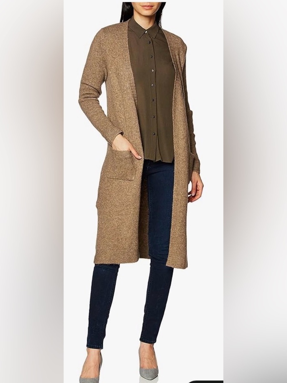 Max Studio Women's Long Sleeve Cardigan Sweater